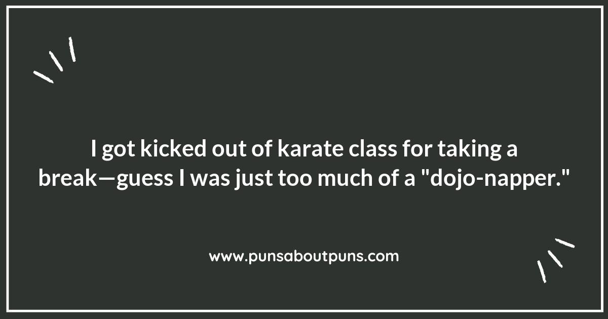 Karate Puns That Will Have You Rolling on the Mat