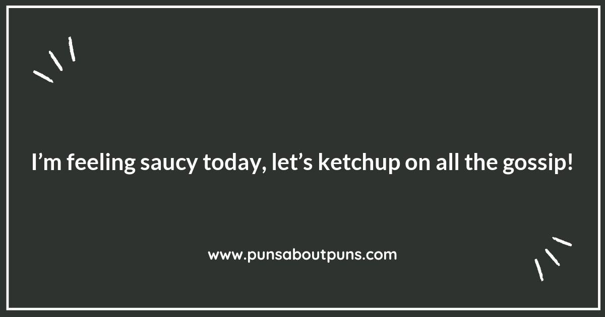 Ketchup Puns: A Taste of Wit and Whimsy