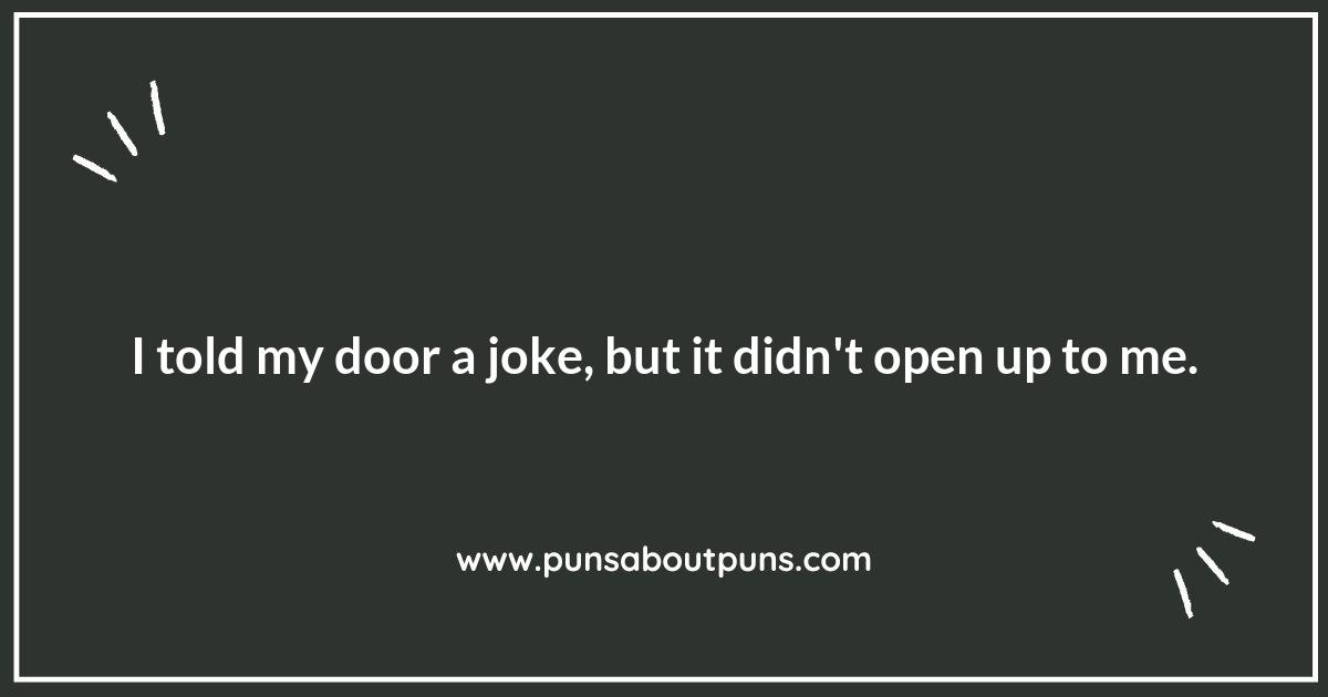 Knocking on Laughter: Hilarious Door Puns to Share