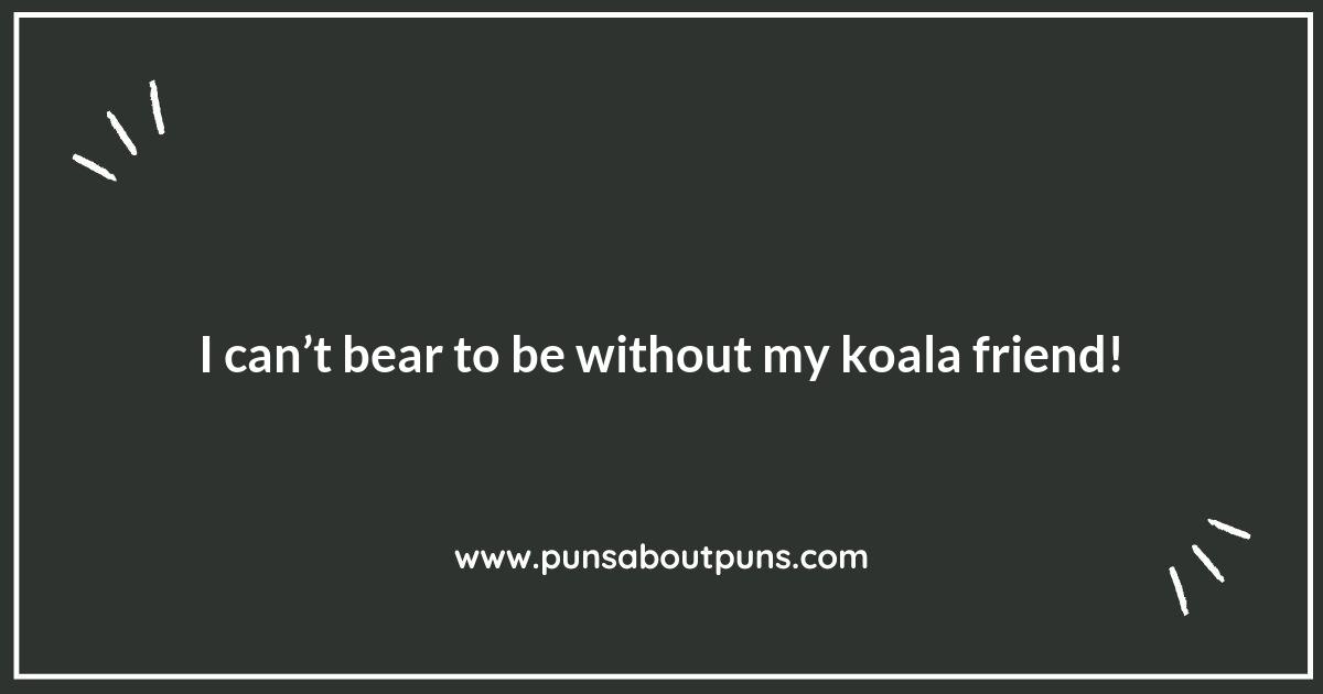 Koala Puns: A Cute Collection That Will Make You Smile