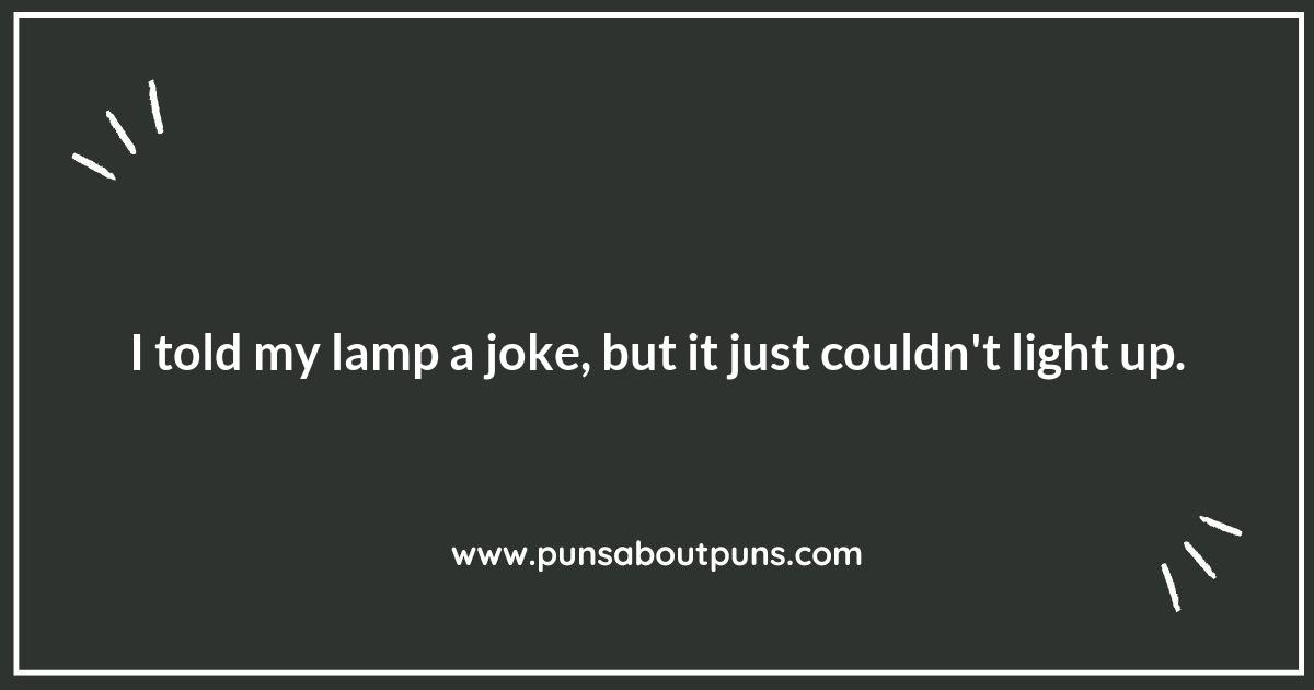 Lamp Puns That Are Sure to Spark Joy