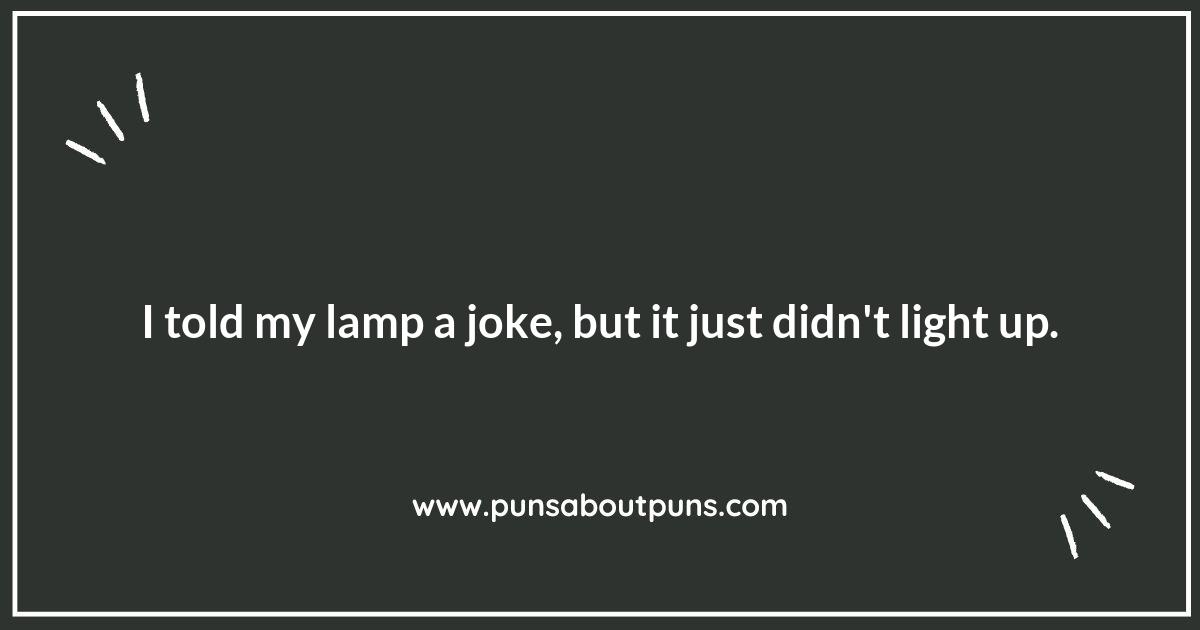 Lamp Puns: Turning the Ordinary into Hilarity