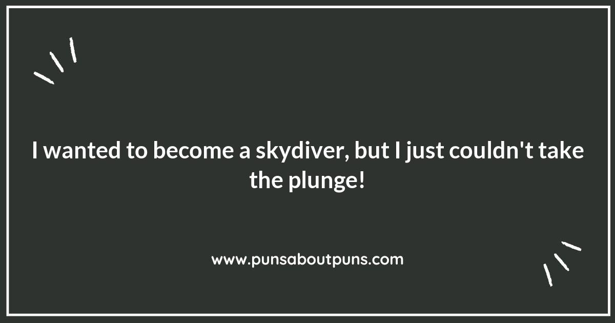 Landing Punchlines: A Guide to Skydiving Puns