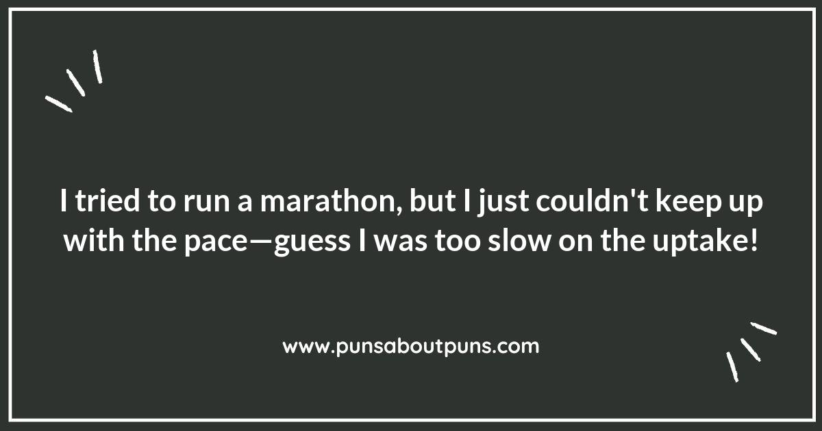 Lapping Up Laughter: Clever Track and Field Puns to Share