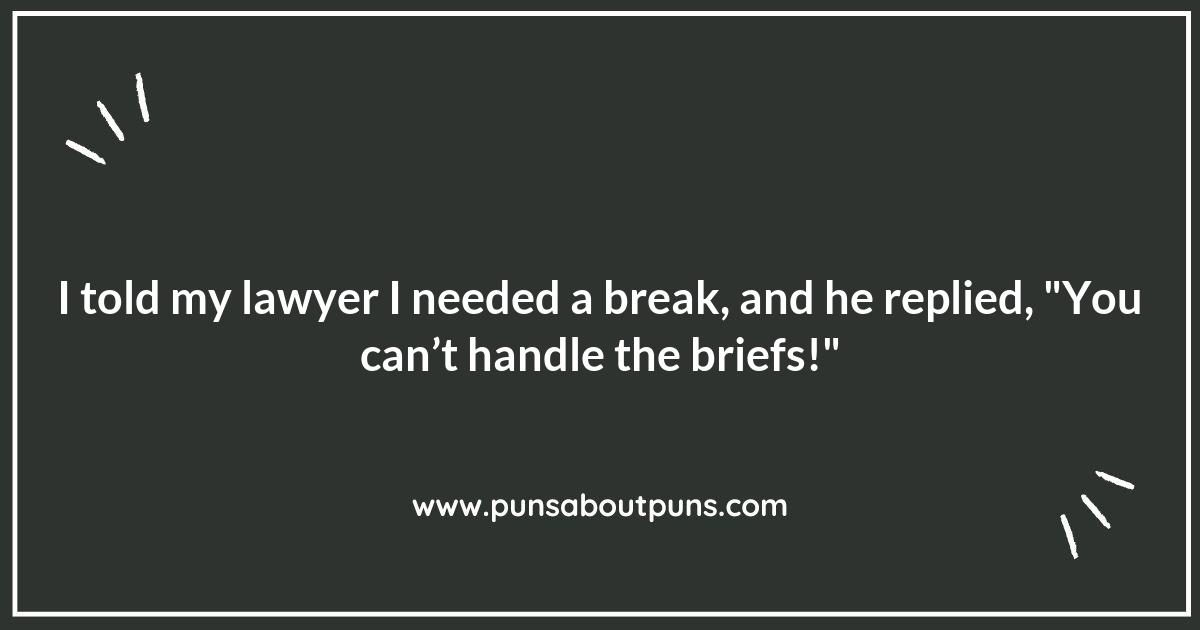 Lawyer Puns: The Briefs That Keep on Giving