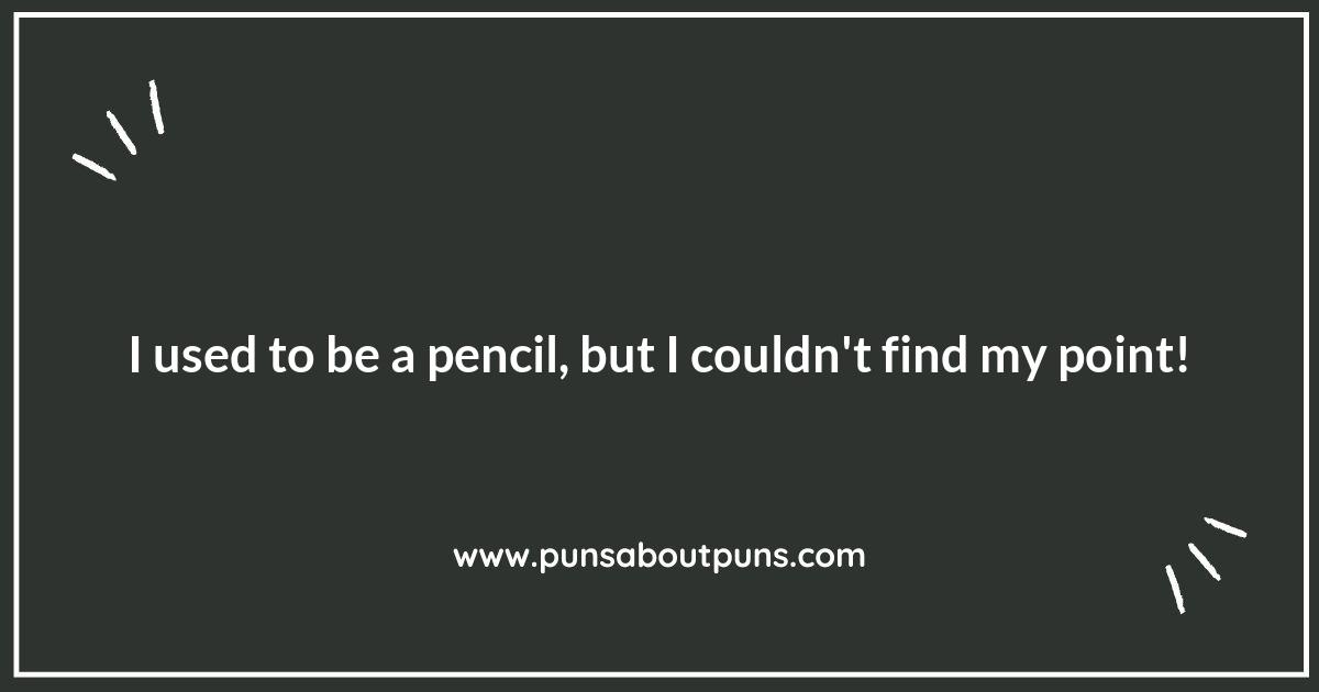 Lead Your Friends to These Hilarious Pencil Puns