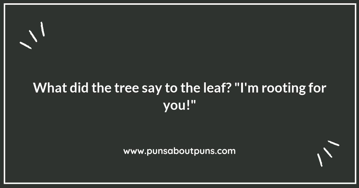 Leaf Puns: A Whimsical Play on Nature's Foliage