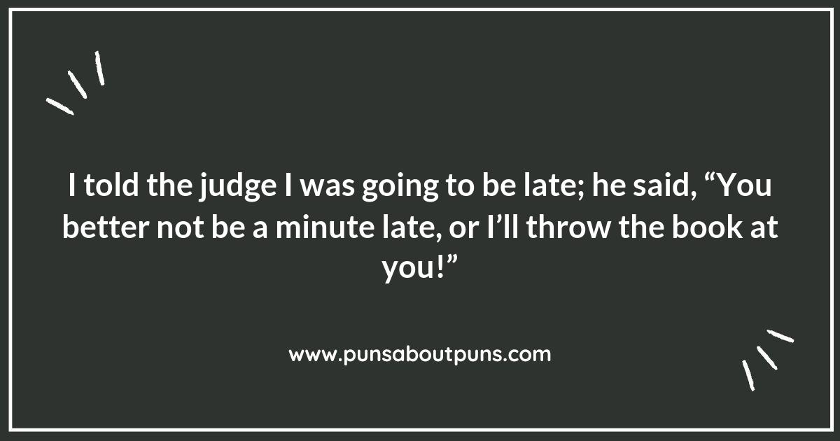 Legal Laughs: Clever Judge Puns for Every Occasion