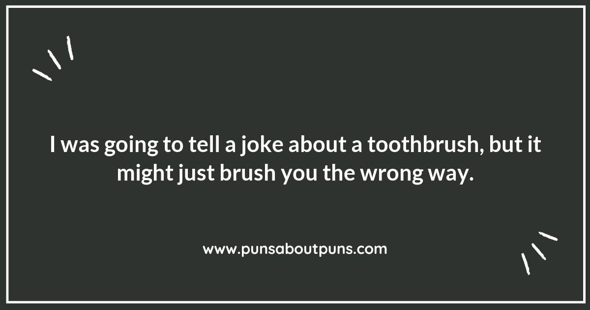 Let’s Get Brushing with These Toothbrush Puns