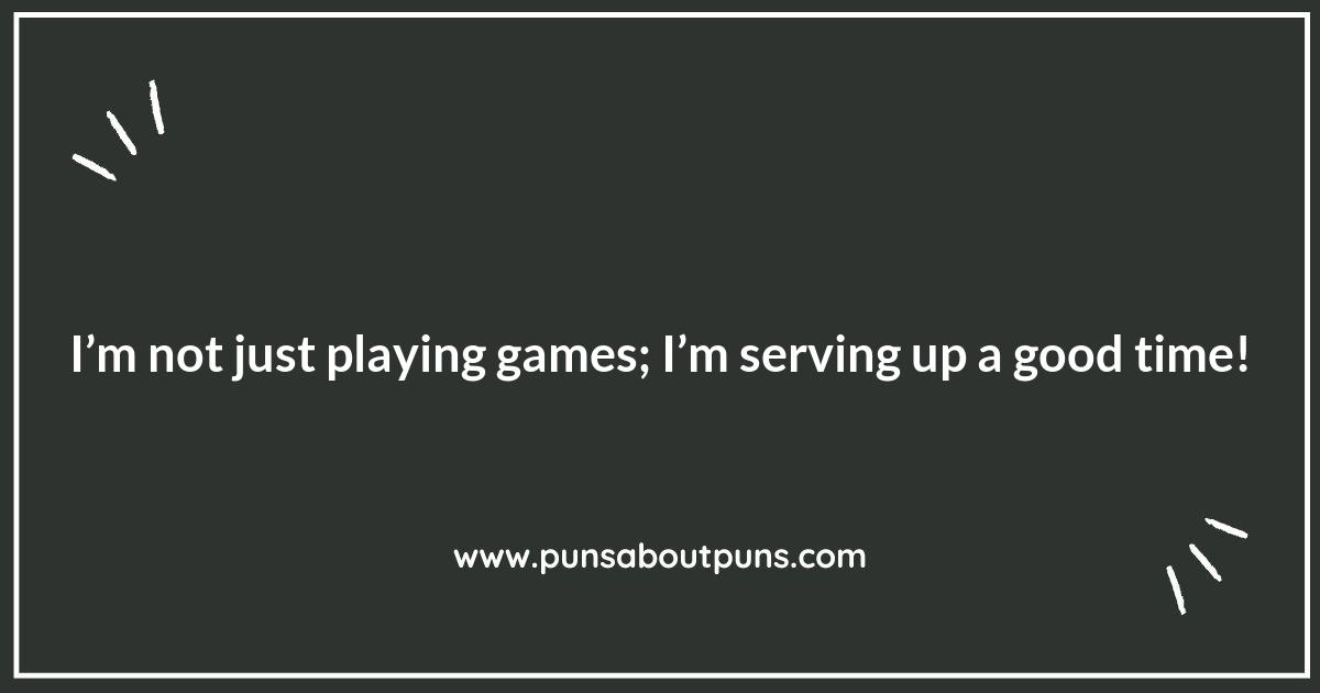 Let’s Rally with These Hilarious Ping Pong Puns