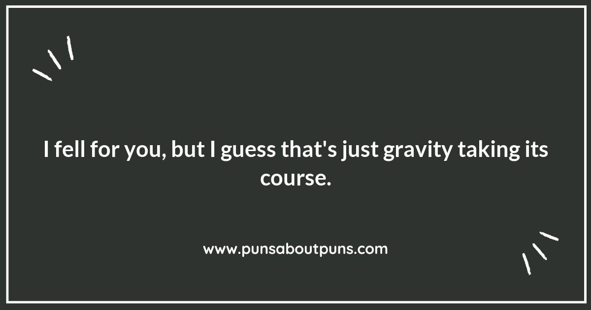 Letting Go: Gravity Puns That Are Hard to Resist