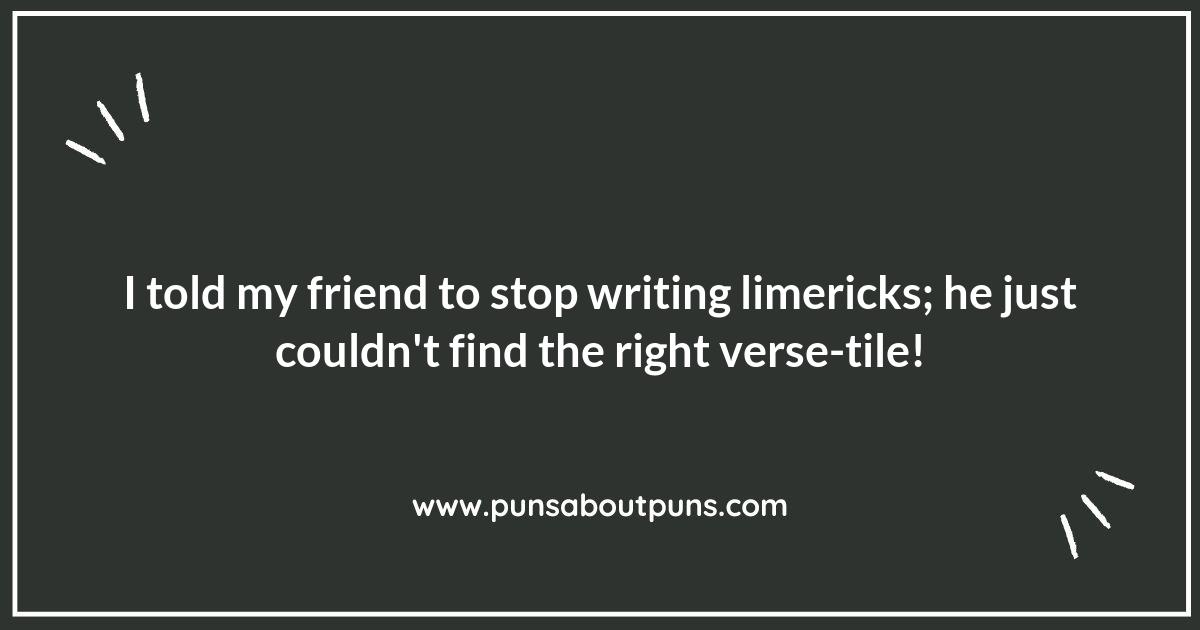 Limerick Laugh-out-Loud: A Journey into Poetry Puns