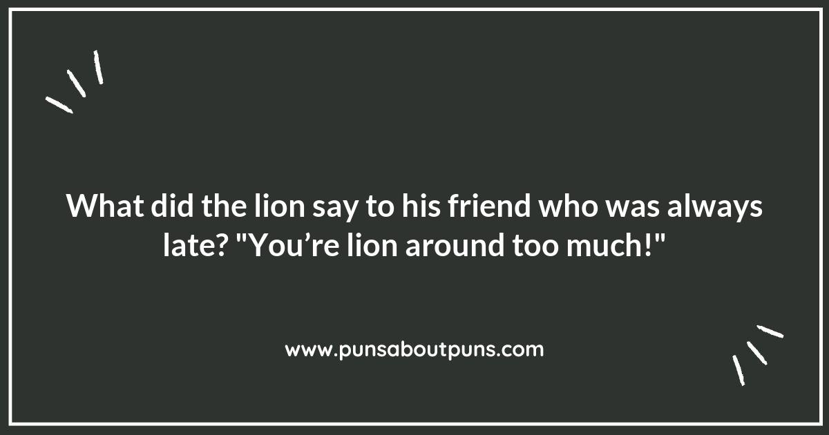 Lion Puns: A Wild Way to Make You Smile