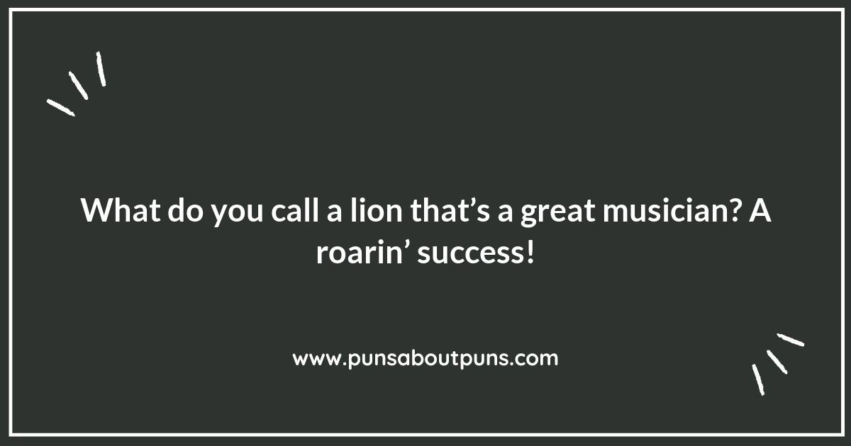 Lion Puns that Roar with Laughter