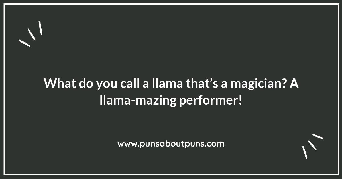 Llama Drama: Puns That Are Totally Un-llama-believable