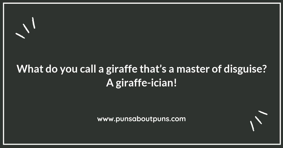 Lofty Laughs: Giraffe Puns That Reach for the Sky