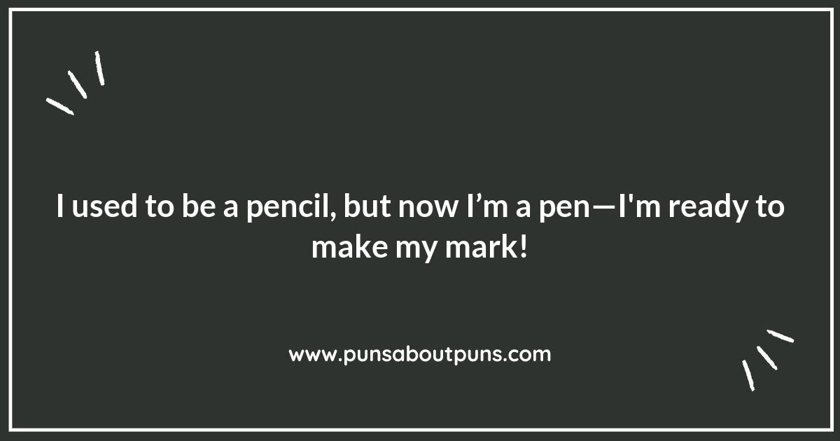 Making a Mark: The Best Pen Puns to Share