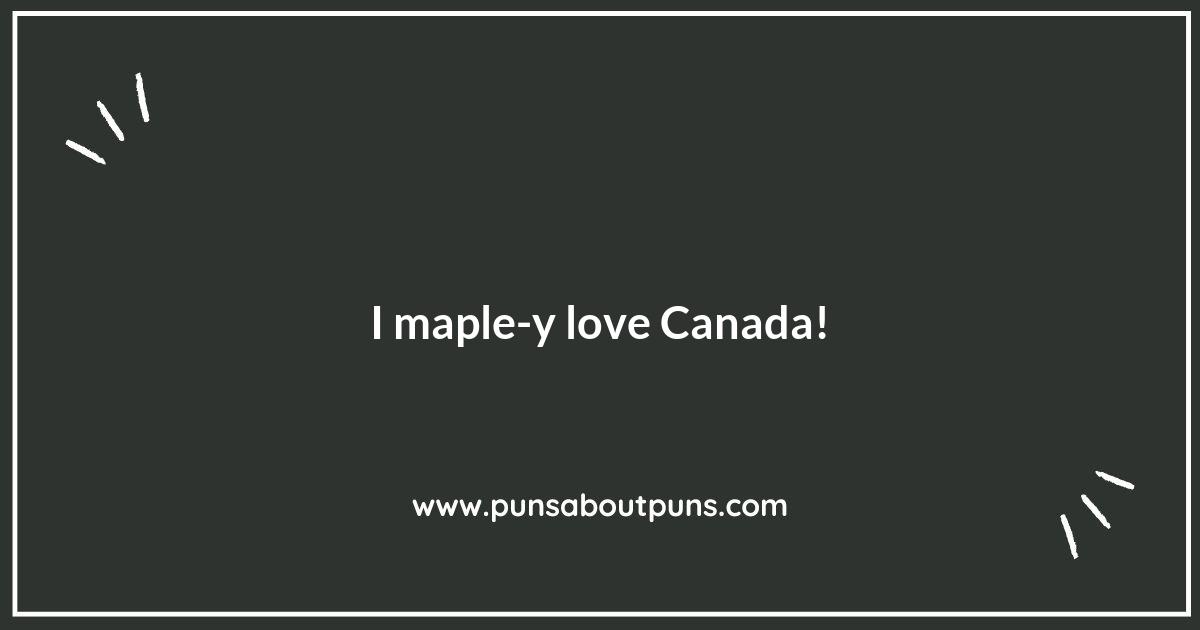 Maple Leaf Laughs: Sweet Canada Day Puns