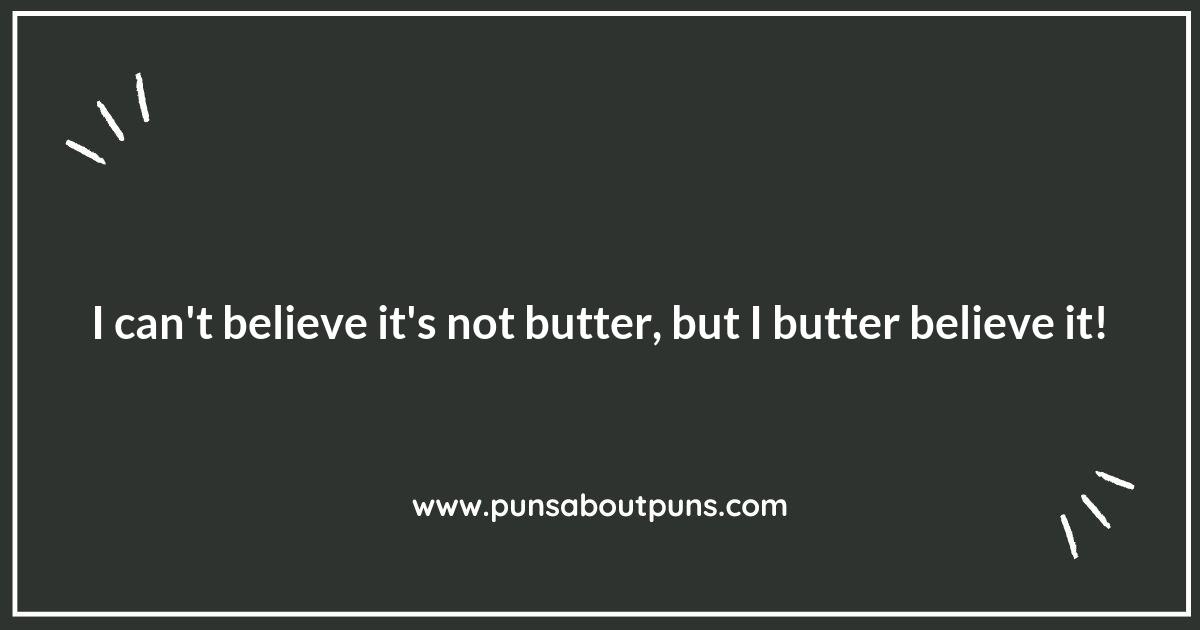 Margarine vs. Butter Puns: The Ultimate Showdown