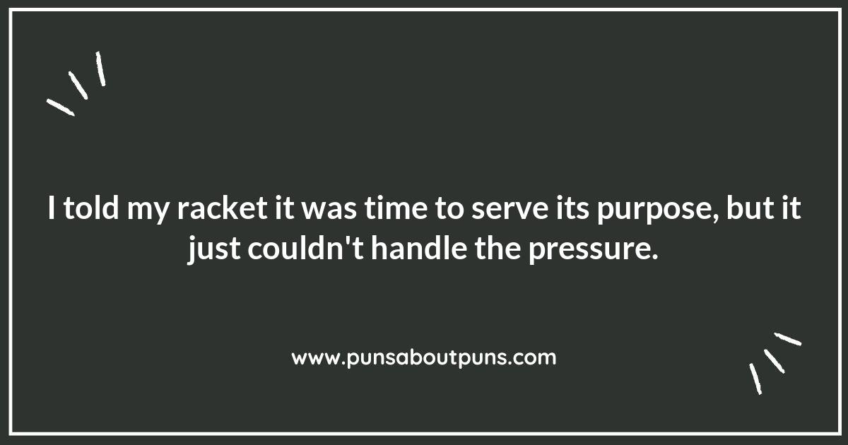 Match Point: The Funniest Tennis Puns You’ll Ever Read