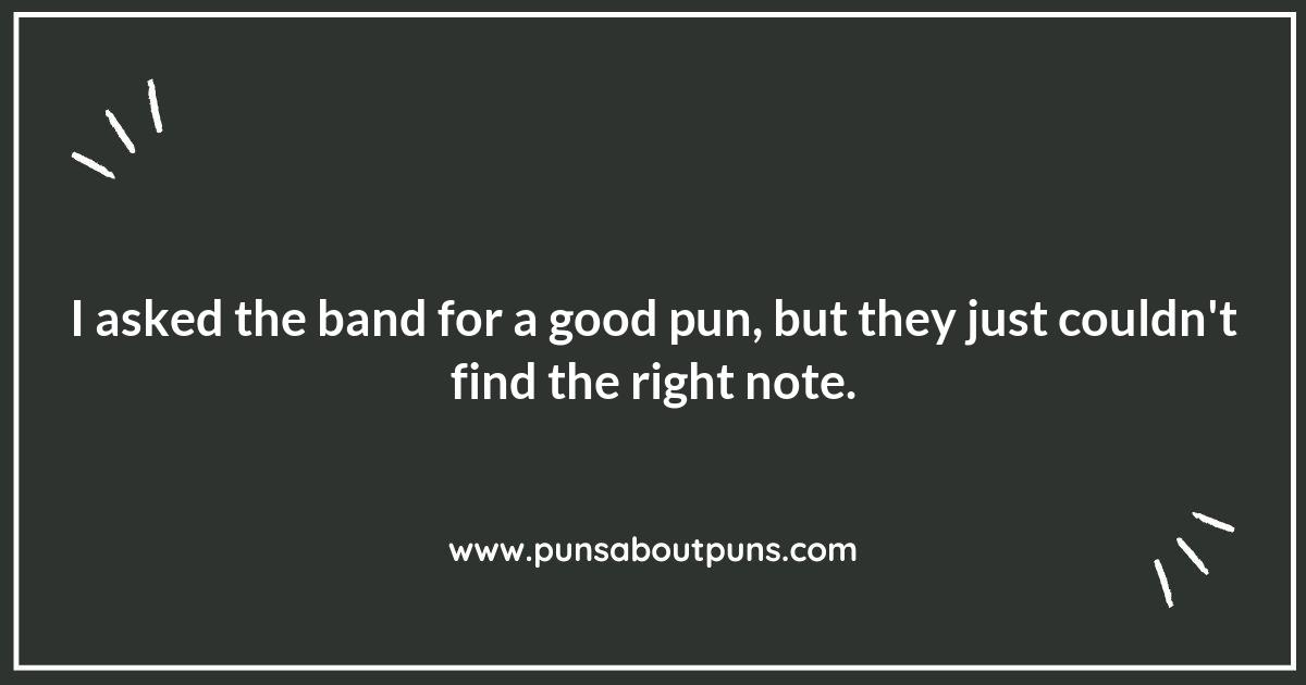 Melody Meets Humor: Creative Music Puns