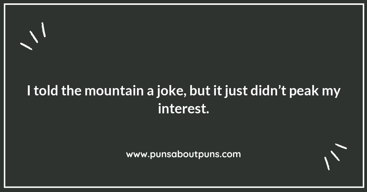 Mile High Humor: Puns That Will Leave You Breathless