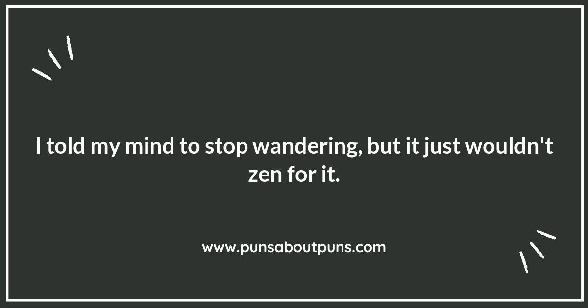 Mindfulness Meets Humor: The Best Meditation Puns