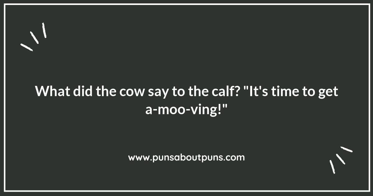 Moo-ving Through Life with Cow Puns