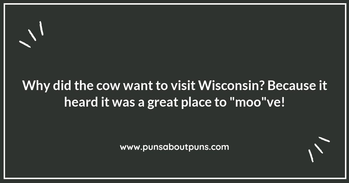 Moo-ving Through Wisconsin Puns: A Fun Journey