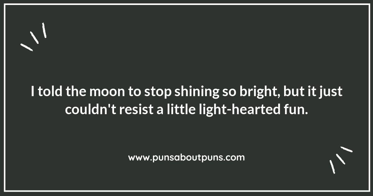 Moonlight Mischief: Witty Puns to Enjoy