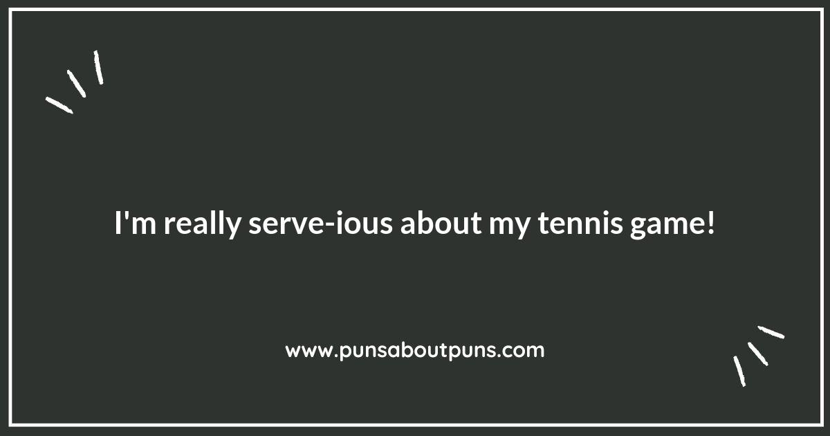 Net Gains: Hilarious Tennis Puns for Every Fan