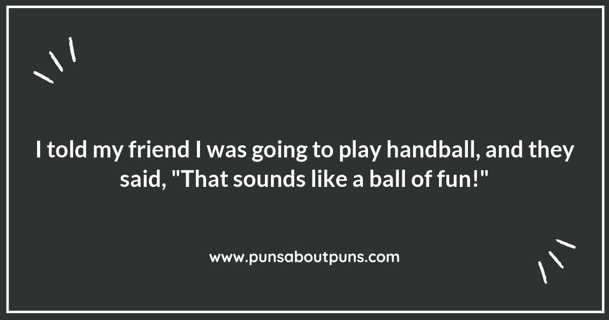 Netting the Laughs: Clever Handball Puns for Every Occasion