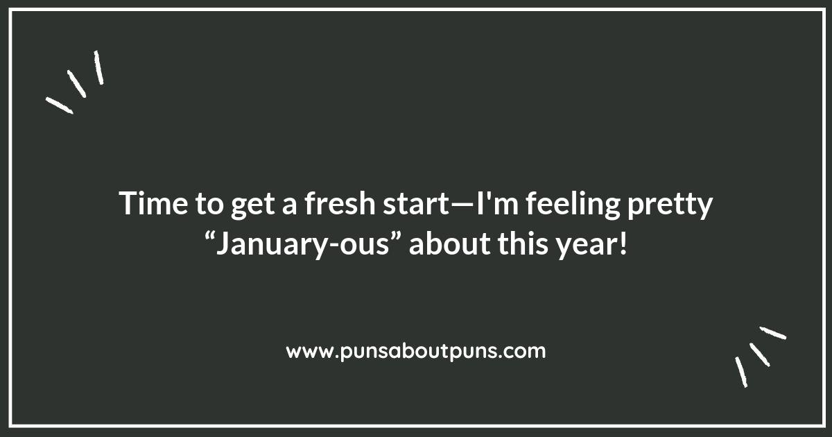 New Year, New Laughs: January Puns to Enjoy