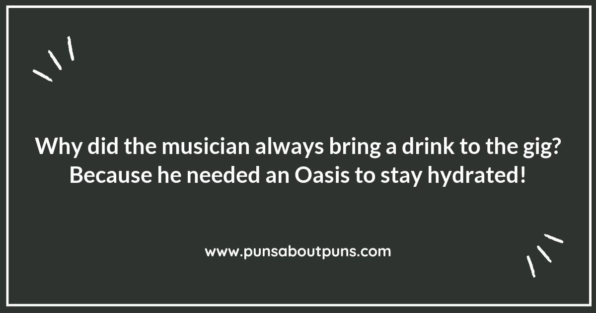 Oasis Puns: From Songs to Sips