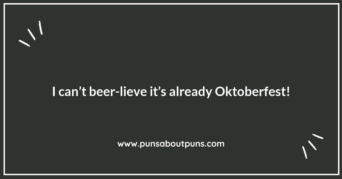 Oktoberfest Your Senses with These Germany Puns