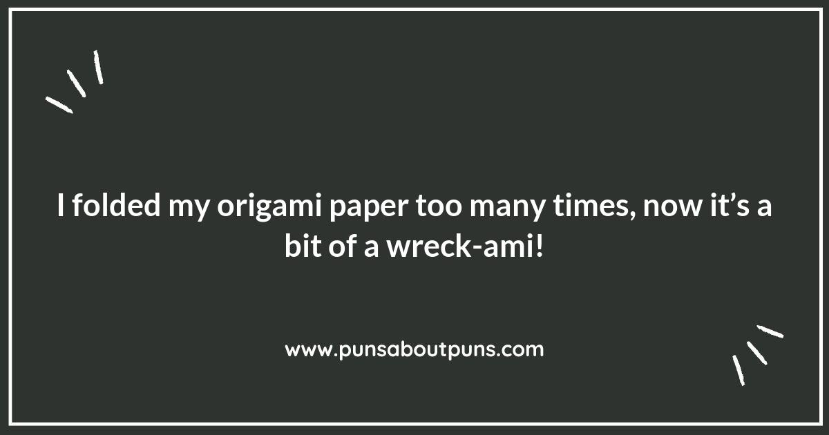 Origami Puns That Will Make You Laugh