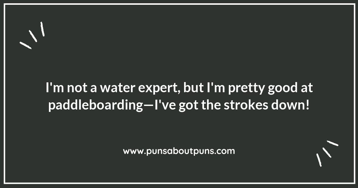 Paddleboarding Puns That Are Shore to Impress