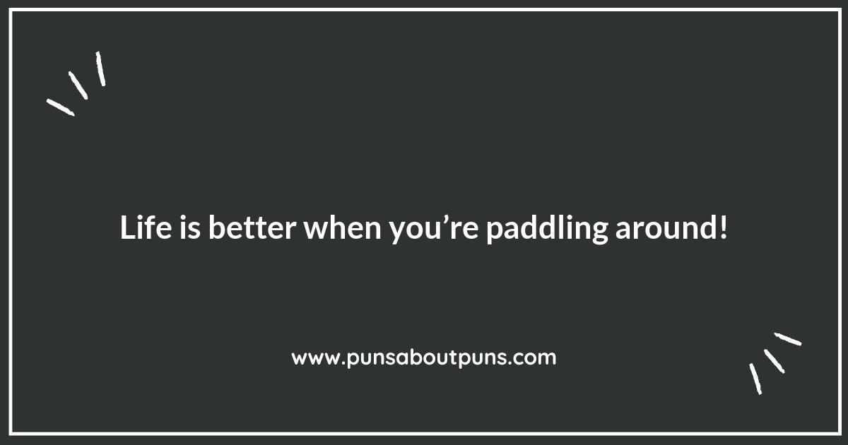 Paddleboarding Puns to Shore Up Your Day