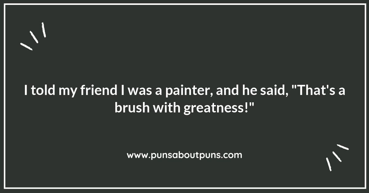 Palette of Laughs: Hilarious Painter Puns Unveiled