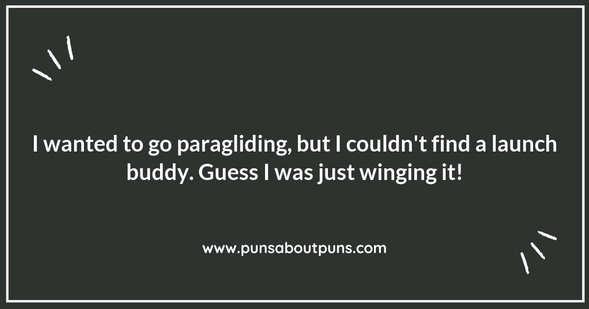 Paragliding Into Laughter: The Best Paragliding Puns