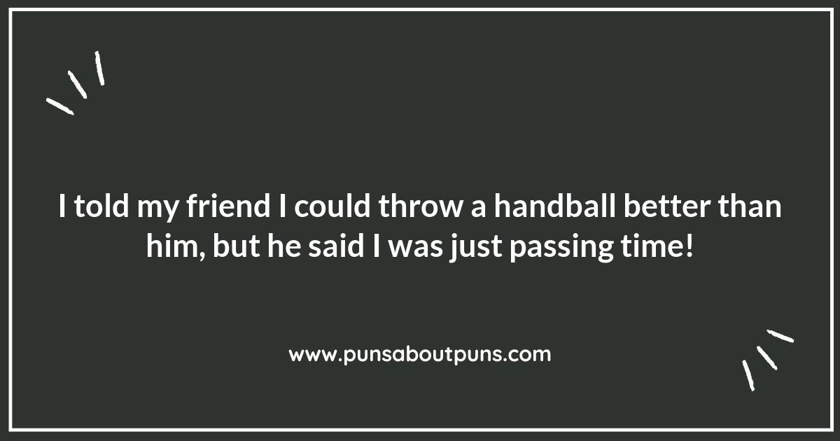 Pass the Laughs: Side-Splitting Handball Puns to Try