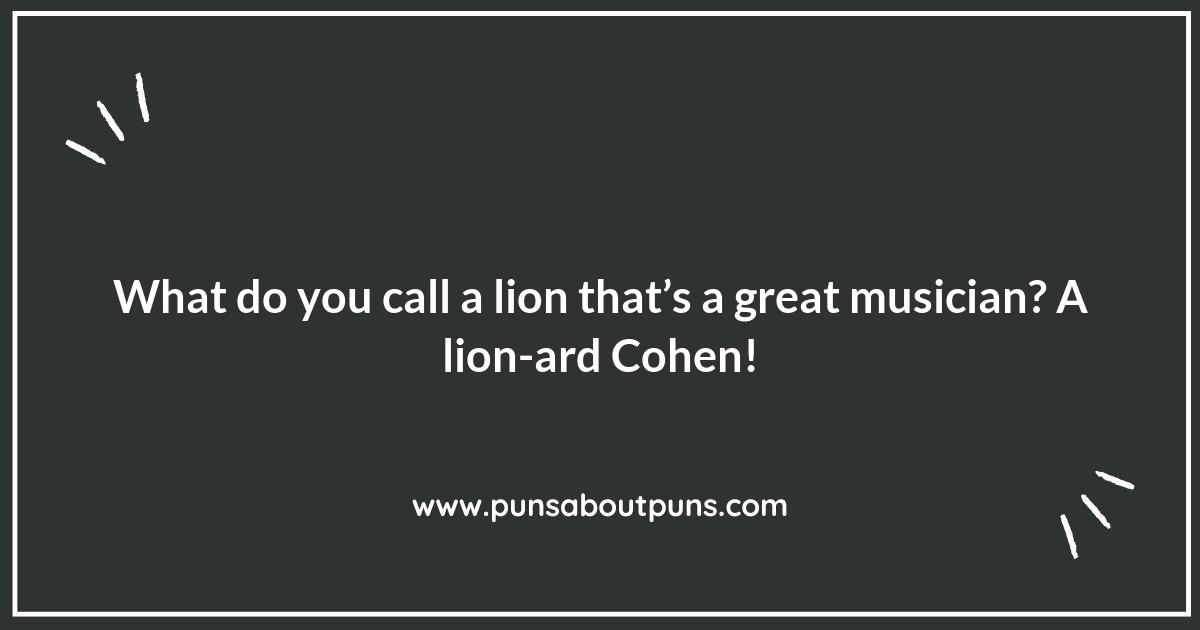 Paw-sitively Hilarious Lion Puns to Share