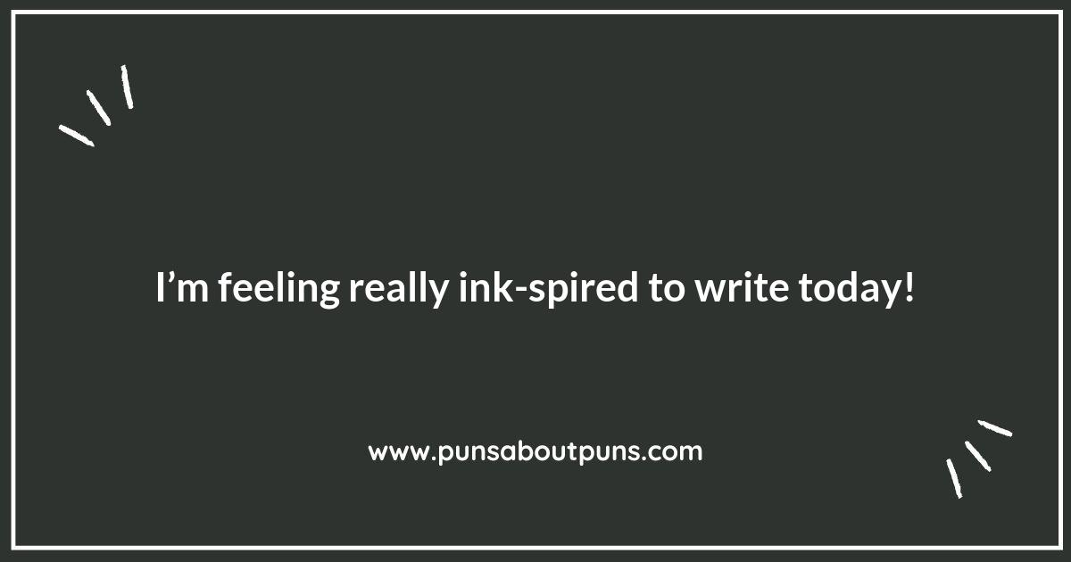 Pen Puns to Make Your Writing Shine