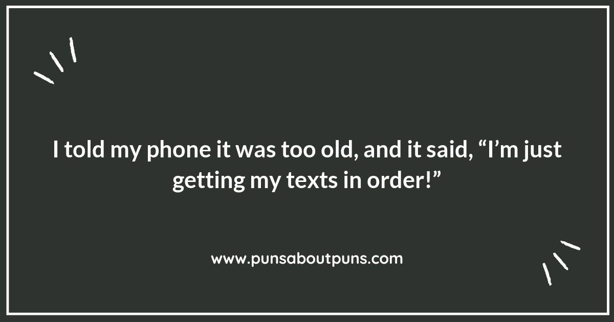 Phone Puns That Will Leave You in Stitches