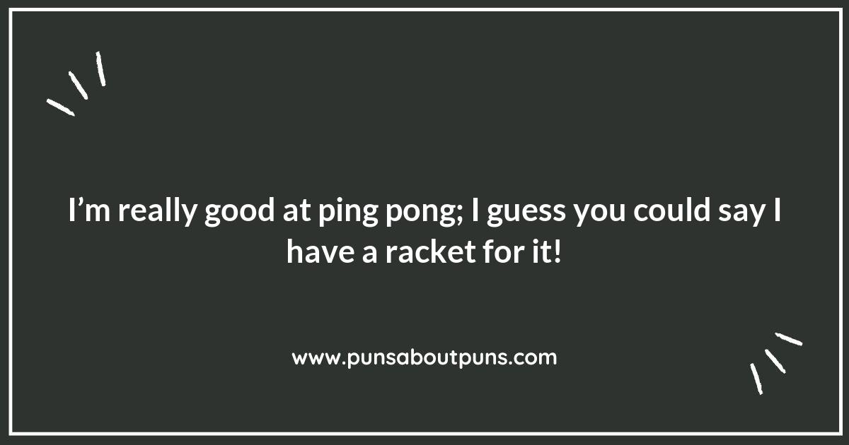 Ping Pong Puns: A Game of Wordplay