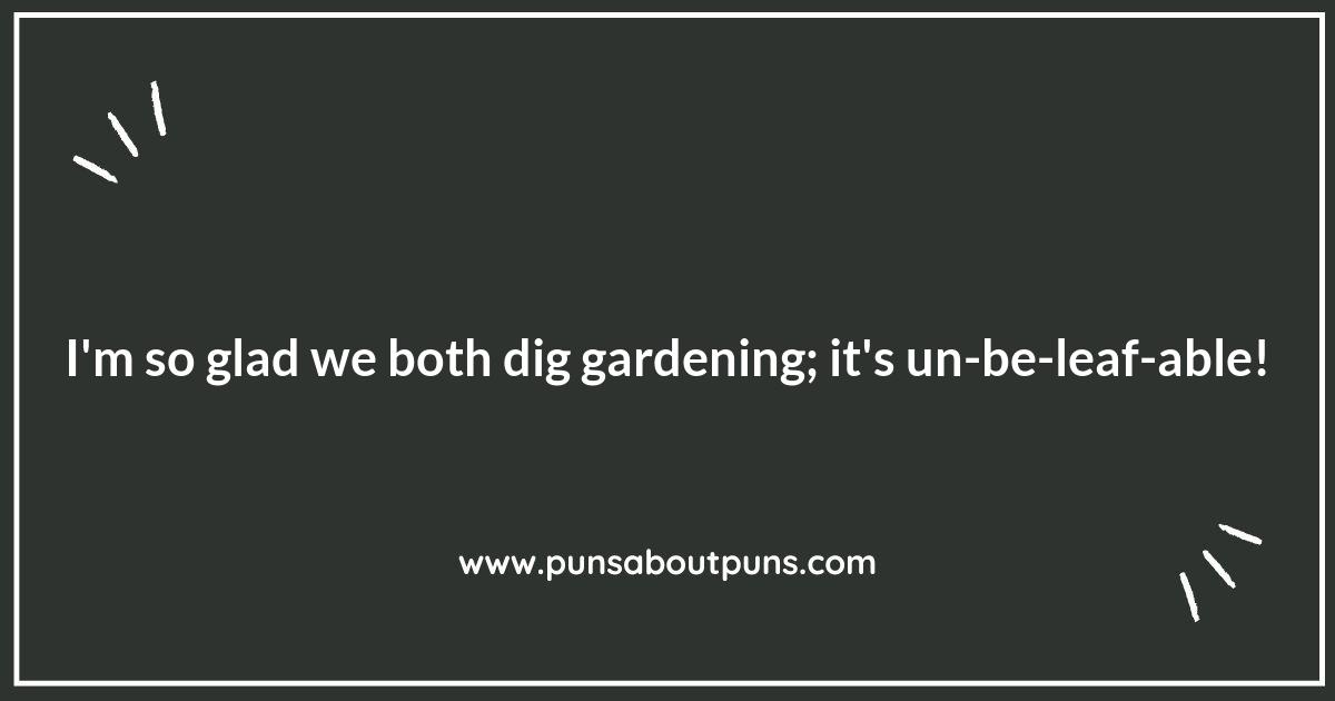 Planting the Seeds of Laughter: Garden Puns to Enjoy