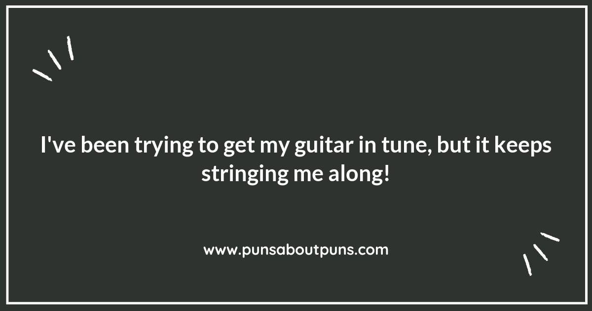 Playing Guitar Puns