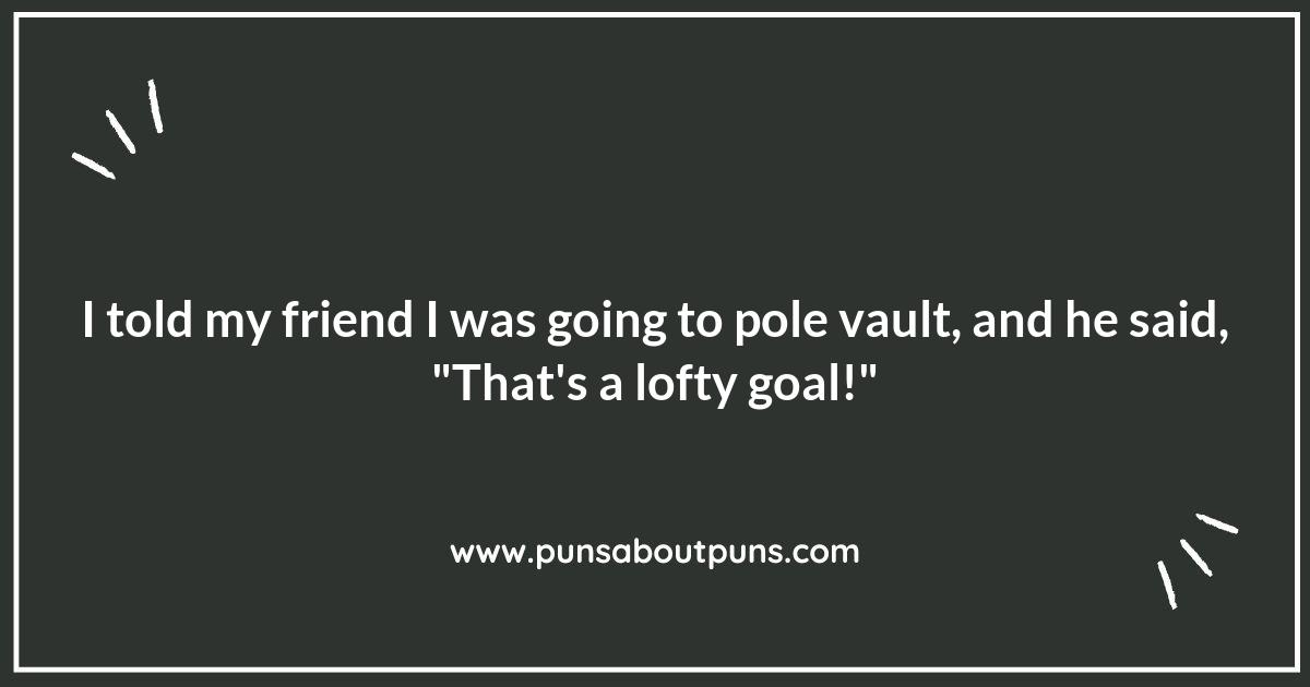 Pole Vaulting into Puns: High-Flying Track and Field Humor