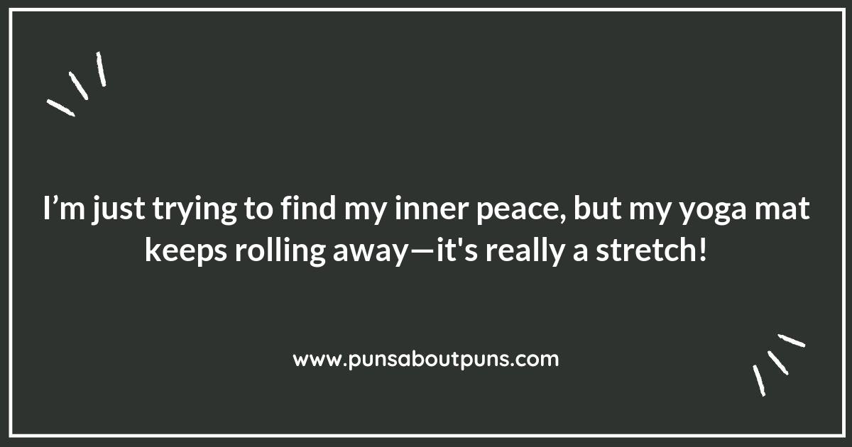 Pose Your Way to Laughter: Creative Yoga Puns