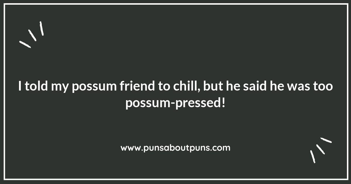 Possum Puns: A Playful Look at Our Favorite Marsupials